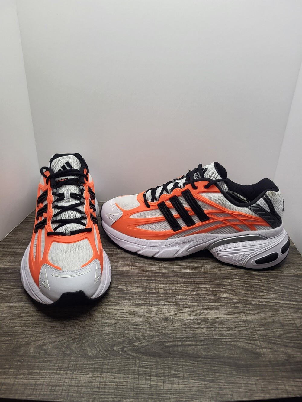 adidas Adistar XLG 2.0 Orange White Squid Running Shoes Sneakers Mens 12.5